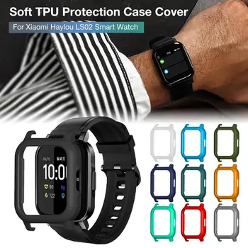 NOVO Smart Watch Protetora Protetora TPU TPU Macio Capa de Proteção para Xiaomi Haylou LS02 Smart Watch Dropship