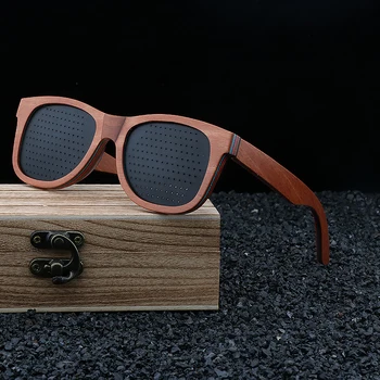 Novo Óculos de sol masculino Skate de Madeira Polarizada roshari Óculos de Sol com Lentes de Resina Pop vip de luxo
