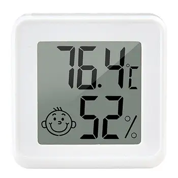 O Medidor de umidade Digital do Higrómetro do Termômetro Com Display LCD Termômetro da Sala Com Temperatura E Umidade do Monitor Para Viver