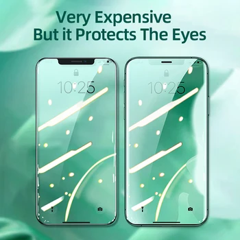 Olhos de Vidro de Proteção Para o iPhone 13 12 Pro Max Mini Copo Cheio Tampa do Protetor de Tela Para o iPhone 7 8 Plus XR X XS Vidro Temperado