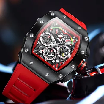 ONOLA de relógios Para os Homens, a Marca de Moda de Esportes Impermeável Relógios de Quartzo Pulseira de Silicone Protetora de Mille Relógio Frete Grátis Reloj Hombre