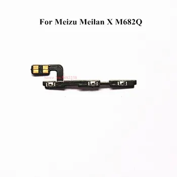 Original Alimentação FORA de Volume, Botão do Lado do cabo do cabo flexível Para o Meizu Meilan X M682Q interruptor de Volume Laterais Chave Substituição do cabo Flex
