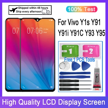 Original Para a Vivo Y1s Y91 Y91i Y91c Y93 Y95 Tela LCD Touch screen Digitalizador Substituição
