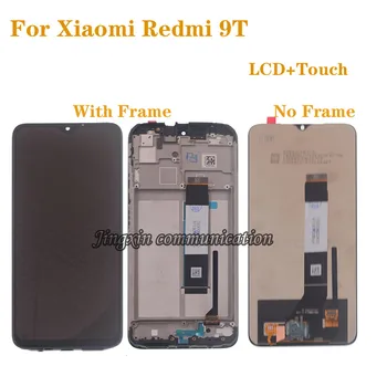 Original Para Xiaomi Redmi 9T Display LCD Tela de Toque do Painel de Vidro do conjunto do Digitador Para Redmi 9 T Tela M2010J19SG kit de reparo
