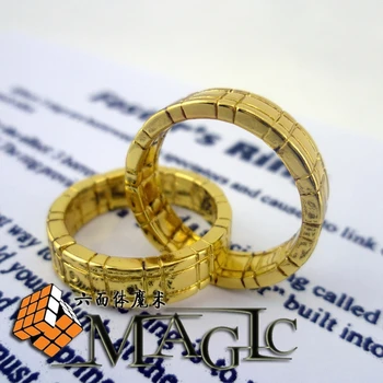 Ouro Himber Anel Estilo Cool Fase de Close-Up anel de Truques de Mágica produtos - atacado / frete grátis