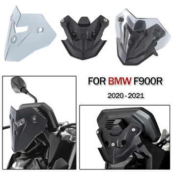 Para a BMW F900R F 900R F900 R 2020 2021 pára-brisas da Motocicleta Viser Defletor de Vento Tela Defletores Protetor Com Suporte do Adaptador