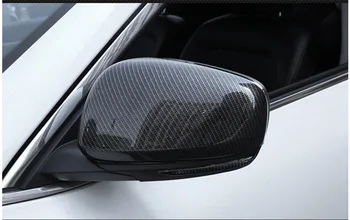 Para a Renault Kadjar Koleos Samsung QM6 2016-2019 ABS Cromado/Carbono do Rearview do Carro do Lado da porta de giro Tampa do Espelho guarnição acessórios