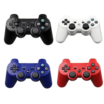 Para a Sony PS3 sem Fio Bluetooth Gamepad Controlador Para a Playstation 3, o jogo duplo de choque Joystick sem Fio do Console PlayStation 3