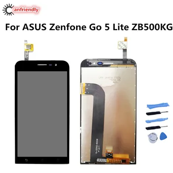 Para ASUS Zenfone 5 Lite ZB500KG Display LCD+Touch Screen de Reparação do conjunto do Digitador Substituição do Telefone Móvel de Vidro do Painel de lcd