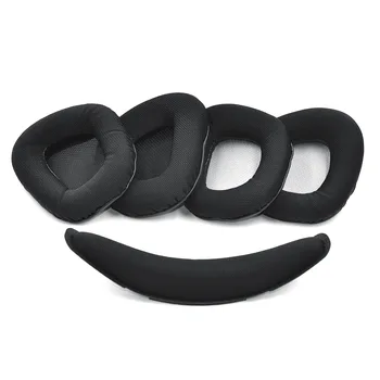 Para Corsair VOID PRO RGB, USB, Jogos de Fone de ouvido de Espuma Macia Protecções de Capa Esponja Almofadas Almofadas de Ouvido Fone de ouvido de Reposição