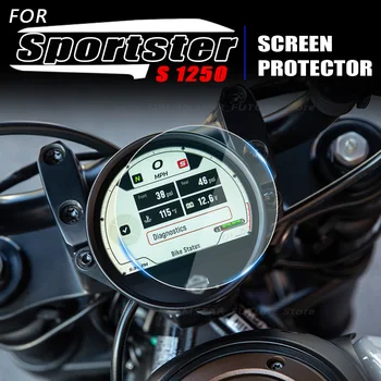 Para Harley Sportster S 1250 RH1250 2021 Motocicleta cluster de zero a proteção de tela de cinema riscar a película da proteção do painel