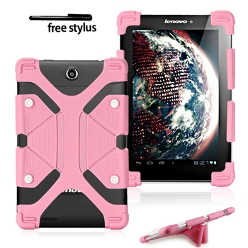 Para Huawei MediaPad 10 M2/M3 Lite 10/M5 10 Pro/M6/MediaPad T5 10 Comprimido De Silicone Macio, Suporte À Prova De Choque Tablet Estojo+Caneta Stylus
