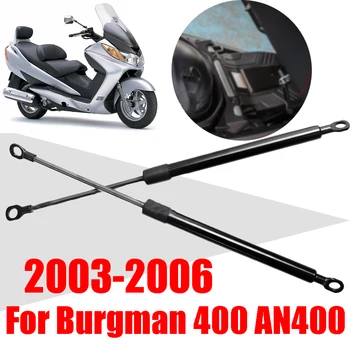 Para SUZUKI Burgman 400 AN400 S AN400S UM 400 2003 - 2006 Acessórios Scooter Assento Ajustador de Elevação do Braço Choque Elevador Suportes de Apoio