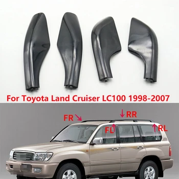 Para Toyota Land Cruiser LC100 LX470 1998-2007 Médio Oriente Versão do Carro porta-Bagagem de Tejadilho Tampa Tampa Tampa do Telhado Barra de Extremidade do Trilho Shell
