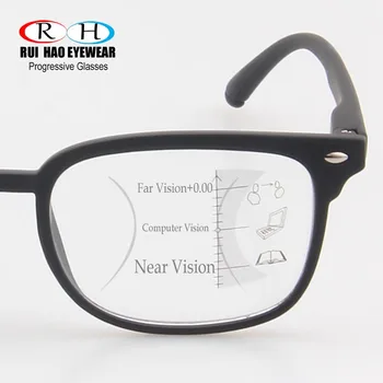 Progressiva Óculos Multifocais Óculos De Leitura Com Presbiopia Óculos Unissex, Os Óculos De Armação