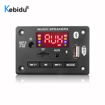 Receptor de Áudio Bluetooth Bluetooth 5.0 MP3 Lossless Decoder da Placa sem Fio Estéreo de Música do Módulo de Apoio de FM TF USB AUX Gravador