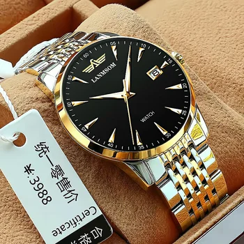 Relógio Masculino Homens Relógios de Luxo Famosa Marca de Moda masculina Casual Dress Watch Militar de Quartzo Relógios de pulso Saat A4257