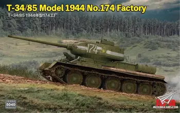 Ryefield-Modelo RM5040 1/35 T-34/85 Modelo De 1944, N.º 174 de Fábrica