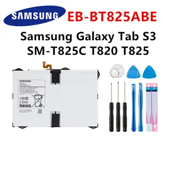 SAMSUNG original EB-BT825ABE 6000mAh Tablet Substituição da Bateria Para Samsung Galaxy S3 de 9,7 polegadas SM-T825C T820 T825 +Ferramentas