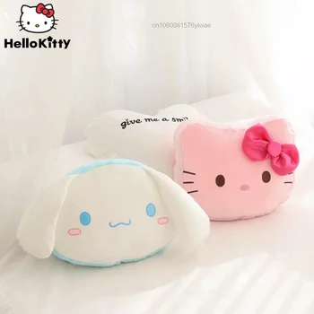 Sanrio Hello Kitty Kuromi Dormir Jogar Travesseiro Decoração De Sala De Estar Sofá Sofá, Almofada Kawaii Minha Melodia Cinnamoroll Travesseiro Abraço Y2k