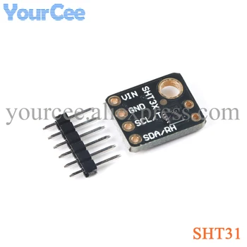 SHT31 Temperatura SHT31-D Sensor de Umidade Módulo Microcontrolador IIC I2C Breakout Tempo 3V 5V Compatível Para Arduino
