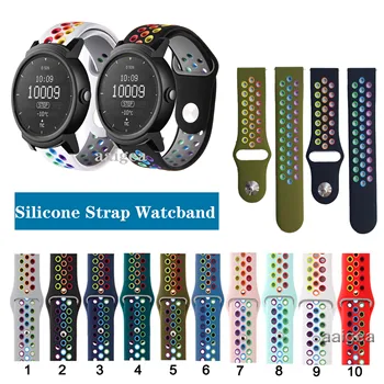 Silicone Esporte Correia de Banda para Ticwatch 2/Ticwatch E Substituição banda alça de 20mm 22mm