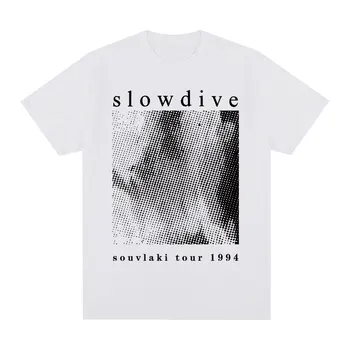 Slowdive Turnê De 1994, Vintage T-shirt My Bloody Valentine Algodão Homens T-shirt Nova TEE TSHIRT Mulheres Tops Unisex