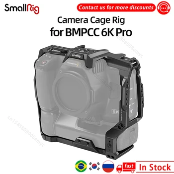 SmallRig Total de Câmera DSLR, a Gaiola para BMPCC 6K Pro Caso de DIY Equipamento para a Blackmagic Pocket Cinema Camera 6K Pro 3382B