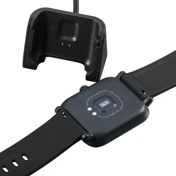 Substituição USB Carregador Magnético para Xiaomi Huami Amazfit Bip Juventude A1608 Modelo Smartwatch Carregadores Rápidos Cabo de Carregamento Berço