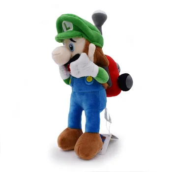 Super Mario Boneca do Luxuoso do Personagem de banda desenhada Luigi Macia Pelúcia Bonito Anime Figura de Brinquedos para Crianças Meninos Presente de Aniversário