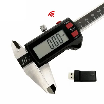 SYLMOS sem Fio de transmissão de dados de medição faixa de Medição 0-150mm paquímetro digital built-in transmissor de transmissão a distância de 10m