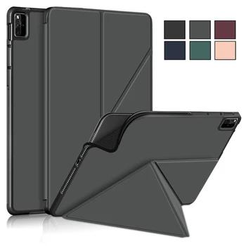 Tablet Casos para Huawei MatePad Pro 12.6 Companheiro de Almofada de 11 polegadas 2021 Suporte Magnético de Sono / vigília Smart Cover Flip