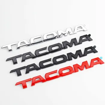 TACOMA Carta Emblema do Carro adesivos para Toyota Tundra TACOMA captador modificado acessórios originais lado do corpo decoração logotipo decalques