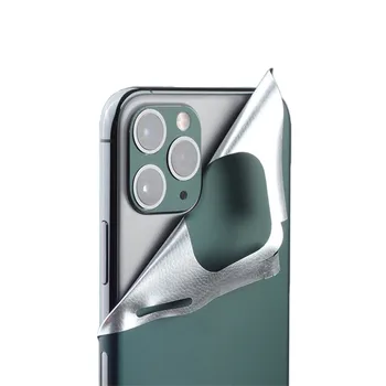 Telefone móvel de um Filme de Volta Adesivo Para iPhone 14 Pro Max Cobertura Completa Protetor de Filmes Decalque de Gelo Filme a Pele Ultra Fino Para iPhone 13