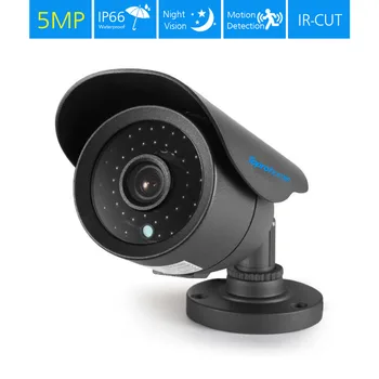 TOPROHOIME 5MP 2592x1944 de segurança ao ar livre Câmera Impermeável do CCTV de Vigilância de Segurança de 5MP Câmera de visão noturna