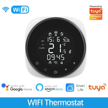 Tuya Wi-Fi Smart Termostato Para A Água De Piso Elétrico De Aquecimento De Caldeira De Gás De Temperatura Controlador Remoto Suporte Alexa Inicial Do Google
