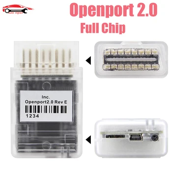 Um+ Qualidade Chip Tactrix Openport 2.0 ECU FLASH OBD 2 OBD2 abrir a porta 2 0 Chip Tuning Para a Mercedes-Ben-z J2534 Scanner