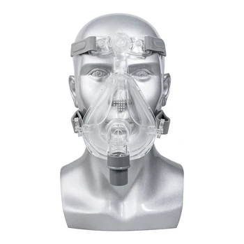 Universal Máscara facial com Cabeça de Boca e o Nariz da Máscara Respirador Apnéia do Sono Anti-ronco Saudável Máscara de Dormir