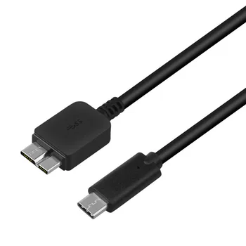 USB 3.1-Tipo C para USB 3.0 Micro-B Conector do Cabo Para HDD Unidade de disco Rígido Externa Smartphone CELULAR MacBook (Pro) PC