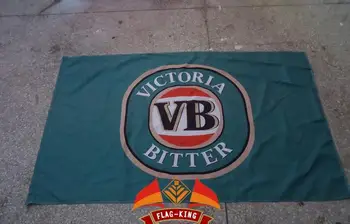 VB Victoria Bitter bandeira, o polyster 100% 90*150 CM de bandeira,a bandeira do rei