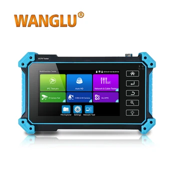 WANGLU Novo IPC-5100 Plus 4K IP CVI TVI AHD Analógico 5 EM 1 VGA & 4K entrada HD HD Verificador de CCTV