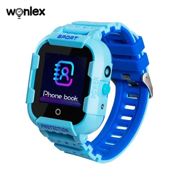 Wonlex Smart Watch GPS WIFI Câmera à prova d'água IP67 KT03 Criança Ver SIM Cartão SOS Ajuda de telefonema Local Tracker Bebê Smartband