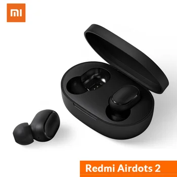 Xiaomi Redmi AirDots 2 Versão Global No Ouvido Bluetooth 5.0 sem Fio de Baixo Fones de ouvido Estéreo Com Microfone de mãos-livres Fones de ouvido AI Controle