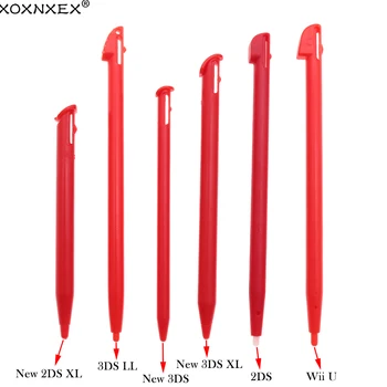XOXNXEX 1pcs Estilete de Plástico Caneta Touch Screen para Nintendo 2DS 3DS Novo 2DS LL XL Novo 3DS XL LL Para Wii U
