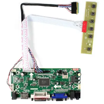 Yqwsyxl Conselho de Controle de Monitor Kit para CLAA101WA01 CLAA101WA01A HDMI+DVI+VGA ecrã LCD LED de Controlador de Placa de Driver