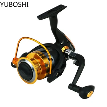 YUBOSHI 1000-7000 Série de Pesca de Spinning Bobinas 5.1:1/4.7:1 de Relação de transmissão Intercambiáveis Mãos Esquerda e Direita Carretel de Pesca