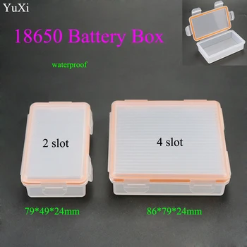 YuXi 2 Tipos de disco Rígido Elistooop caixa de Plástico do Recipiente de Caso Saco Organizador Caixa de Titular Caso de Armazenamento de Caixa de Tampa para Caixa de Bateria 18650