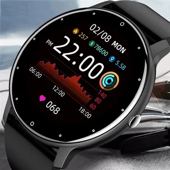 ZL02 ZL02D Smart Watch Homens Touch Screen Bluetooth IP67 Fitness Tracker Mulheres Smartwatch Sono Monitor de frequência Cardíaca Para Android ios