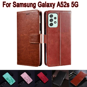 Carteira Case Para Samsung Galaxy A52s чехол Couro Flip Cover Para Carcasas Samsung A52s 5G SM-A528B 6.5
