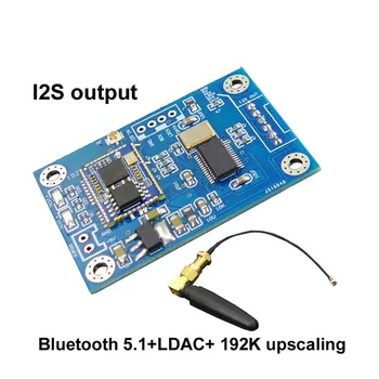 DLHiFi Bluetooth 5.1 QCC5125 192K Upscaling LDAC I2S Cartão Para HiFi Amplificador de Áudio DAC